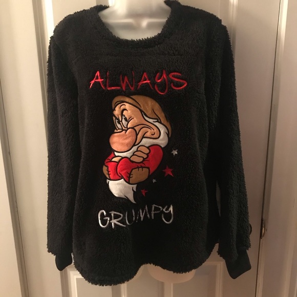 Disney Tops - Grumpy Fuzzy Top